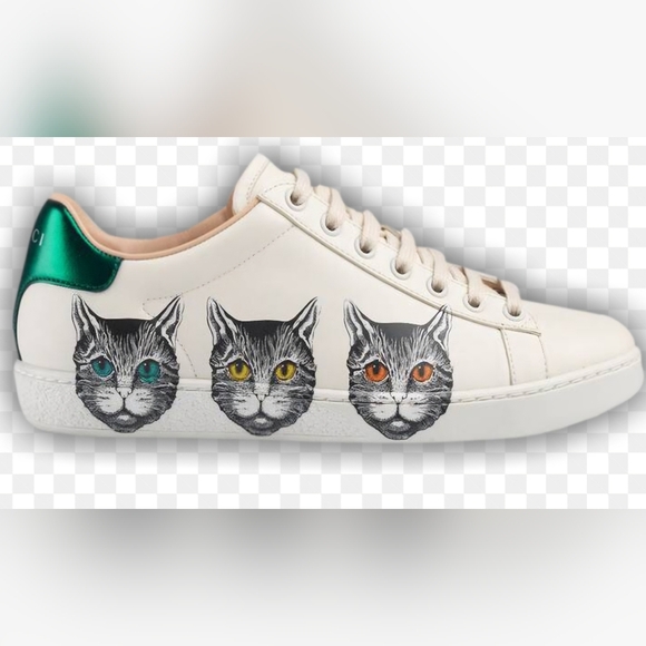 GUCCI Ace Sneakers Mystic Cat  (8.5) - Picture 1 of 9